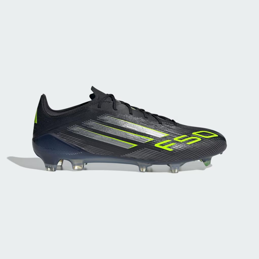 JH7616 Adidas F50 Elite Firm Ground Boots Core Black Iron Metallic (Men's)