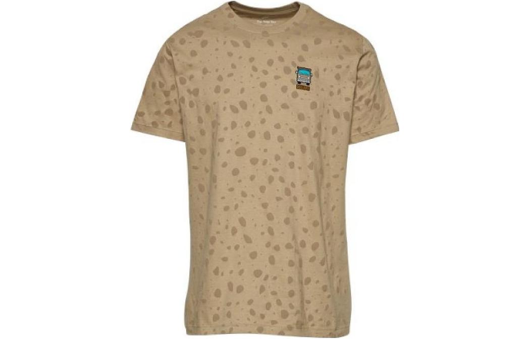 

Nike T Shirts Unisex Tan Crew Neck Moderate Straight Fit DX0833-003 XXL