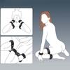 Sex Fun Women Handcuffs Open Leg Thigh Ankle Cuff Sex Toy Set SM Slave Cosplay Sextoy Adult Couple Erotic Sex Game Handcuff