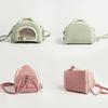 1Pc Pet Bag for Vaccinations, Anti-Loss Backpack, Crossbody Bag, Small Pet Carrier, Breathable and Warm, Out-of-Home Bag