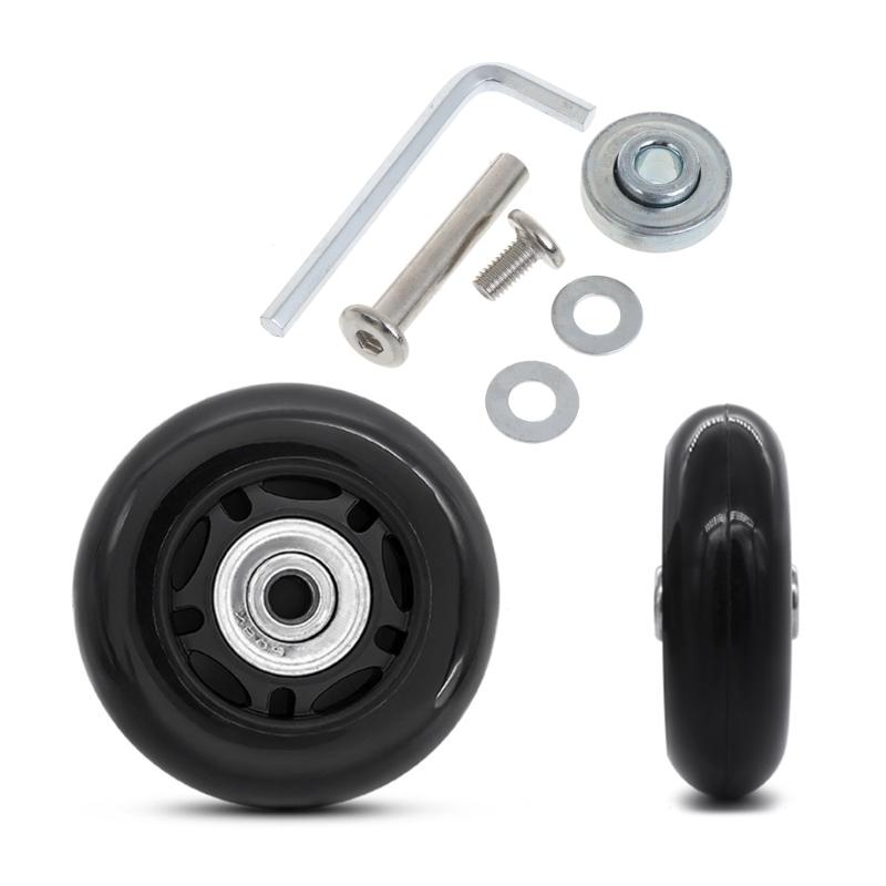 Kufr 1ks DIY Kufr Výměna zavazadel Kolečka Otočná Opravy Příslušenství Mute Roller Wheel pro cestování s cestovní taškou