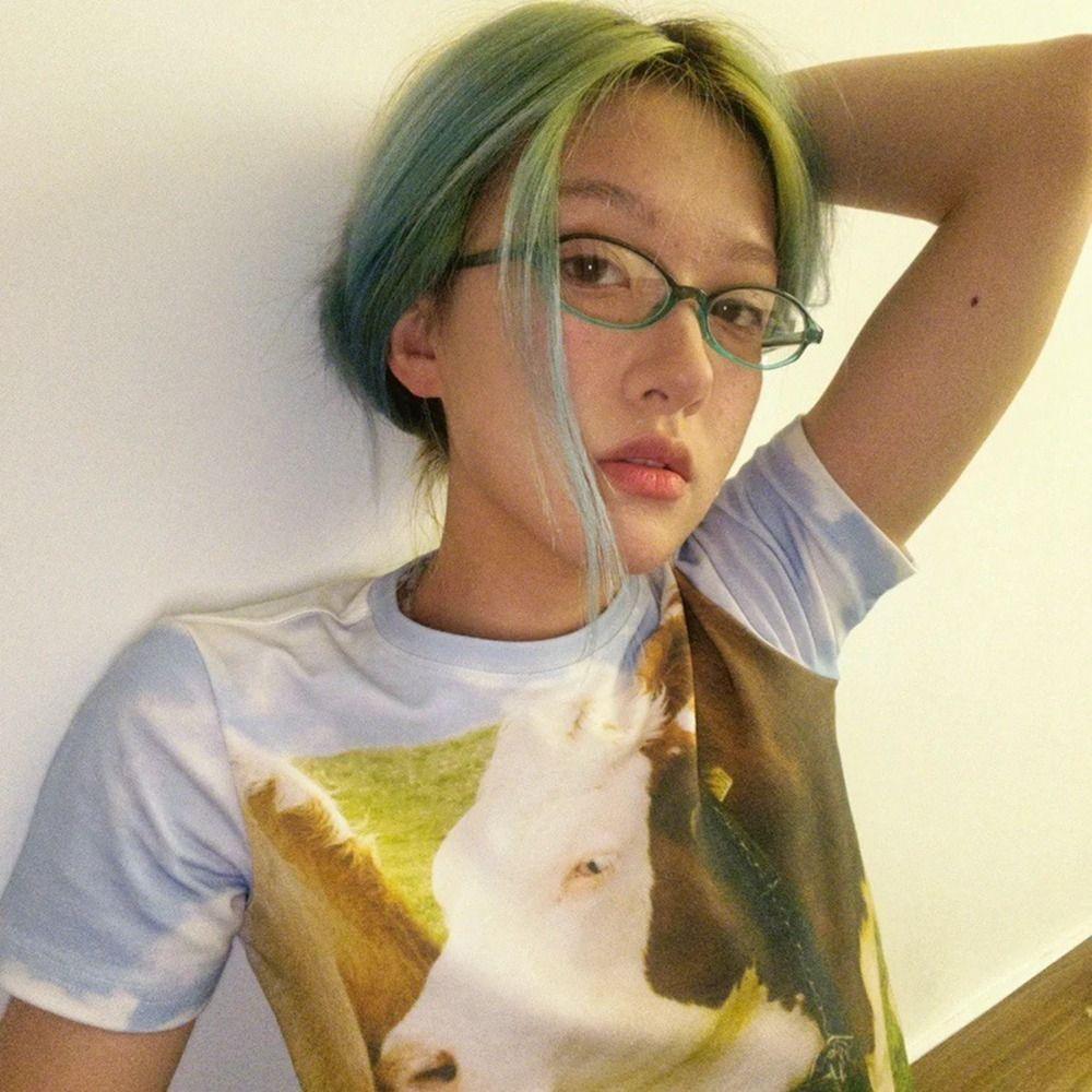 Oval Small Oval Frame Glasses PC Optical Myopia Glasses Vintage Flat Spectacle Glasses  Men