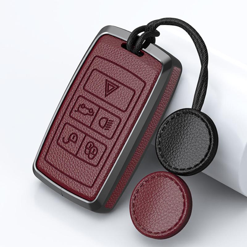 For Land Rover Key Bag New Range Rover Sport New Defender Discover 5 Car Key Case Buckle for Men and Women
