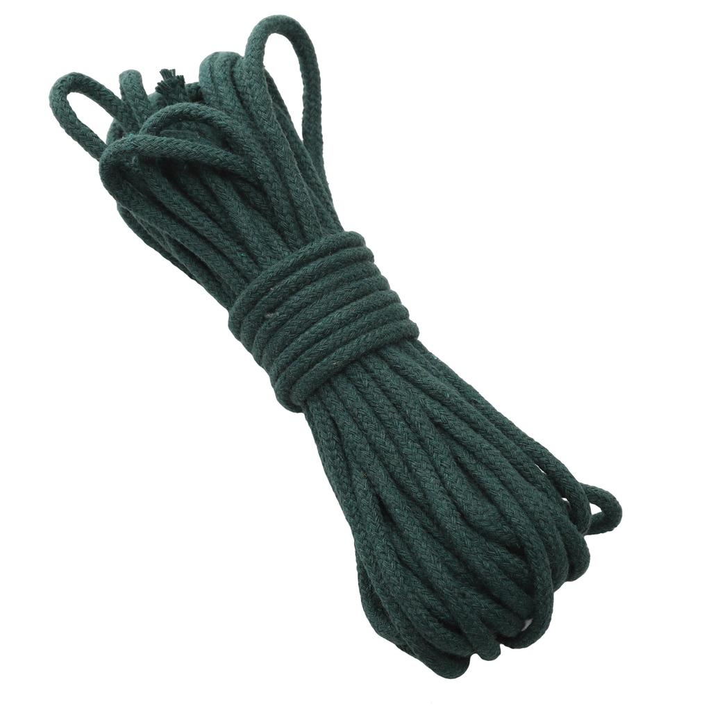 Core Cotton Monochrome Braided Rope Cotton Cord Thread String DIY Beading Bracelet Jewelry Making