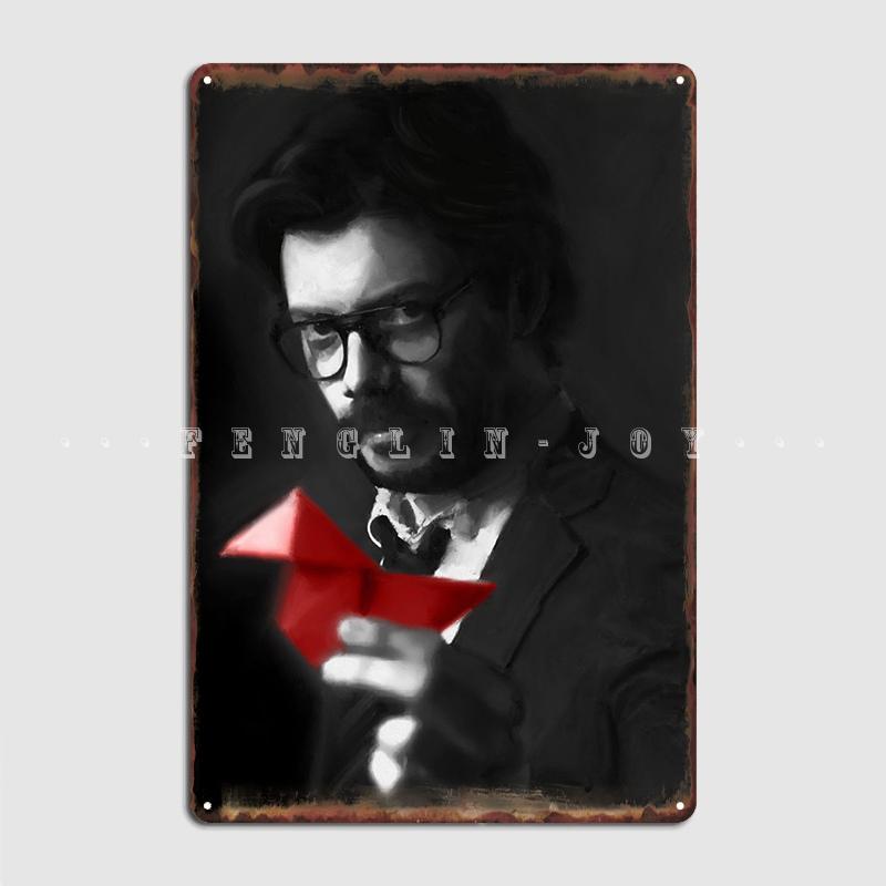 

Плакат с профессором, металлическая доска, паб, гостиная, дизайн тарелок, жестяные вывески, плакаты 20x30cm