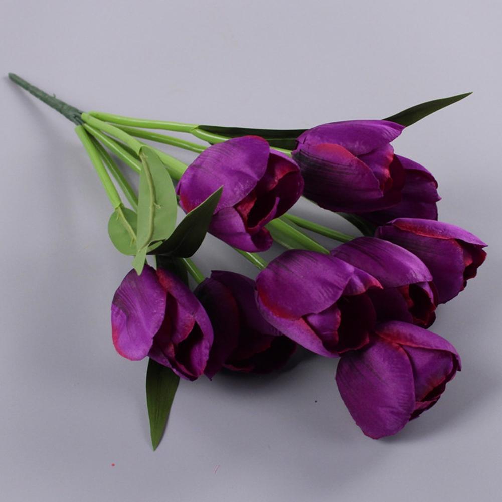 Wedding Fake Tulips Fake Tulips Home Decor Plastic Plants