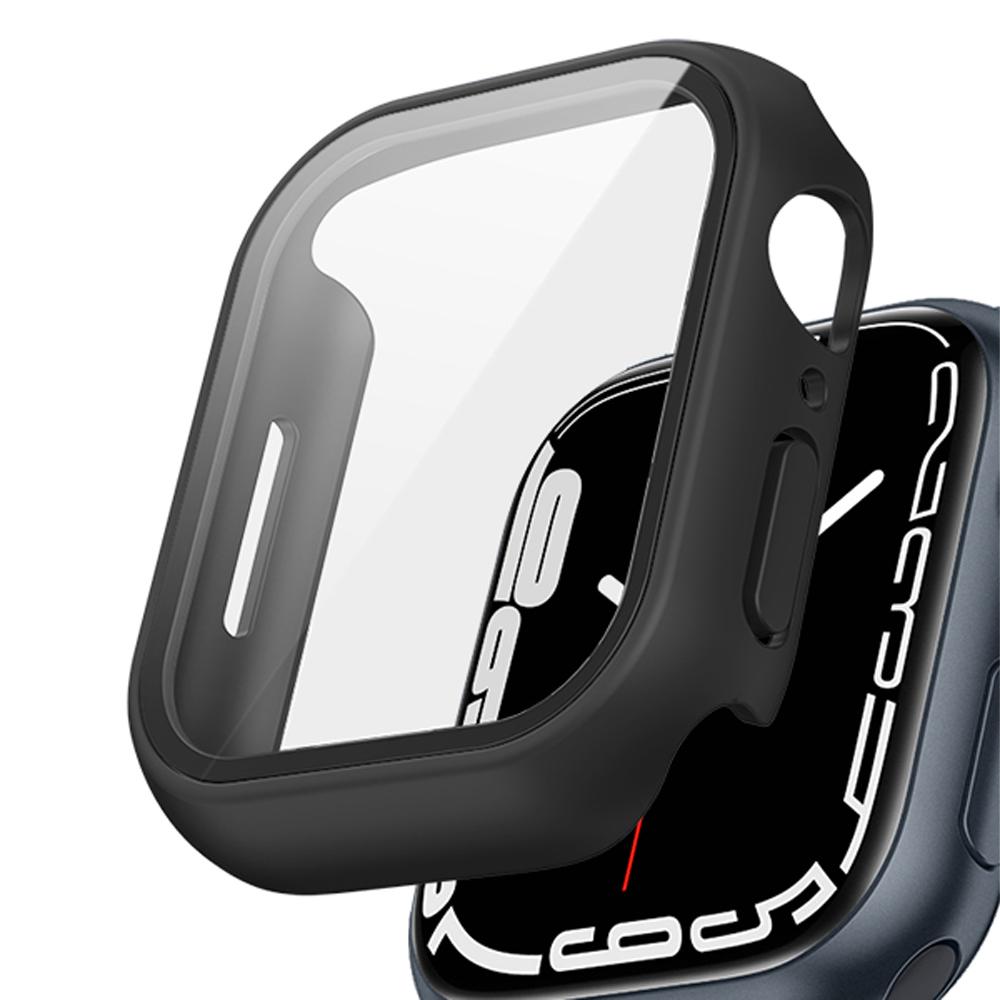 Screen Protector For Apple watch Case 9 8 7 6 5 4 3 SE iWatch 45mm 41mm 44mm 40mm 42mm Tempered Glass Film Hard PC Bumper