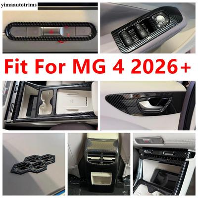ABS Window Lift / Gear Shift Panel / Handle Bowl / Central AC Conditioning Air Vent Cover Trim Accessories For MG 4 2026 2027
