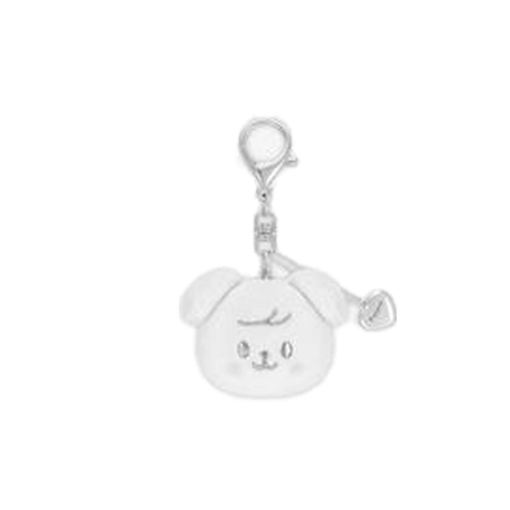 Stray Kids SKZOO FACE KEYRING SILVER Ver. [celebrATE]