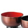 Set of 2 Lacquerware Dishwasher Made in Japan J-kitchens Bowls, Hand-Painted, Safe, PID-528916,