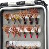 24Pcs Fly Fishing Lures for Freshwater Saltwater Artificial with Hooks Crappie
