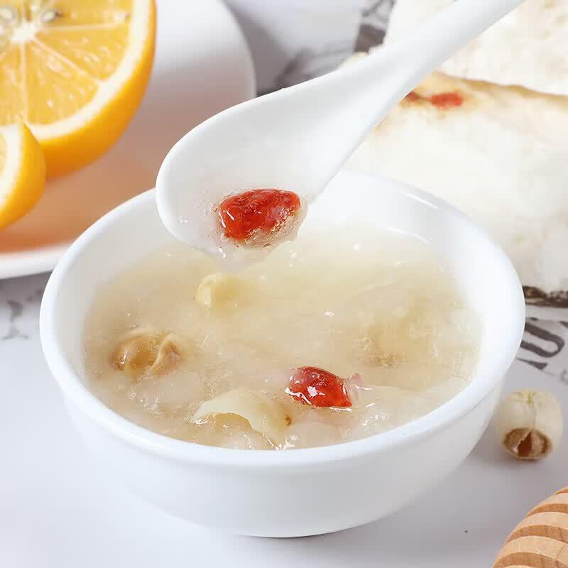 Shenge Lotus Seed Lily White Fungus Soup