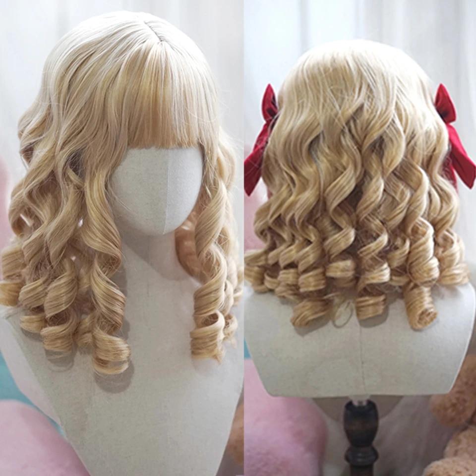 Dlouhá kudrnatá syntetická paruka se středovou ofinou tmavě hnědá paruka z přírodních kudrnatých vlasů ženská Cosplay paruka paruka z tepelně odolných vláken