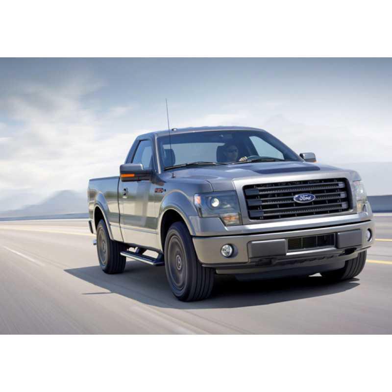 Cool Ford & Mercedes Pickup Truck Poster - Bedroom, Bar & Dealership Wall Art with Frame & Free Shipping