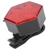 Bicycle Tailight USB Rechargeable Hexagon Safe Warning Flashing Rear Light Cycling Light