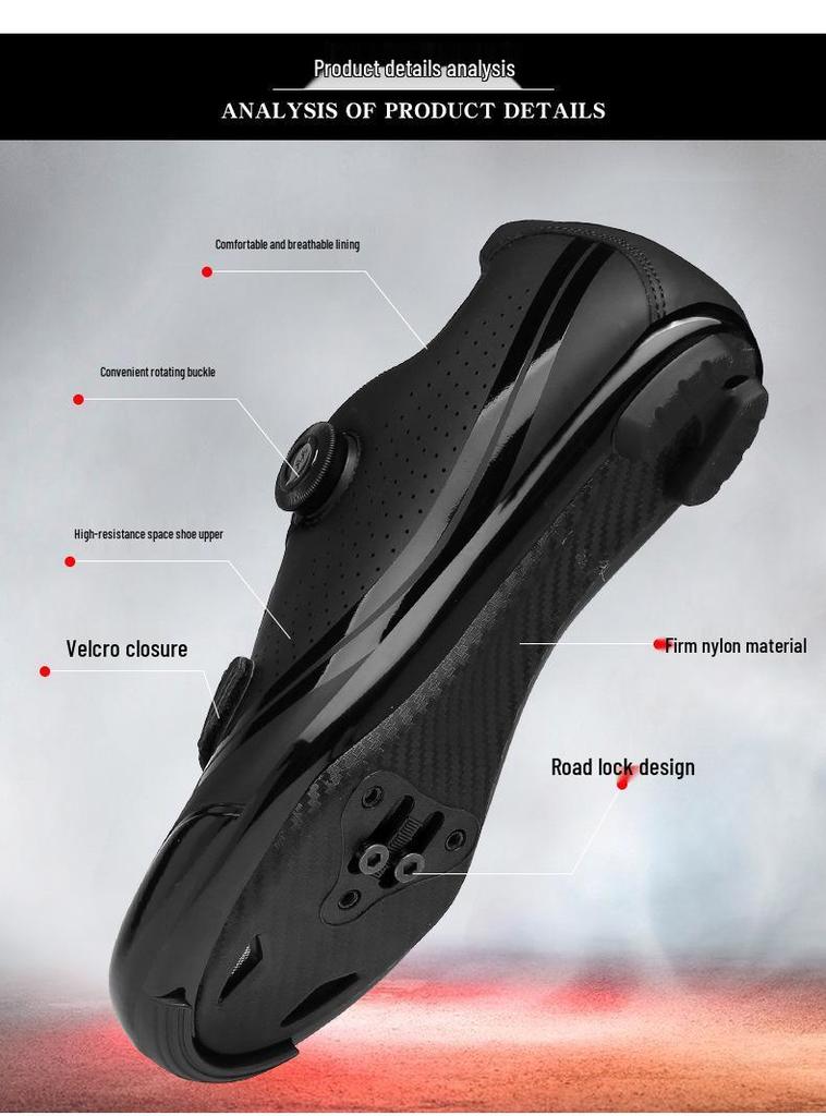 Lockable Off-road Mountain Cycling Shoes for Outdoor Riding
