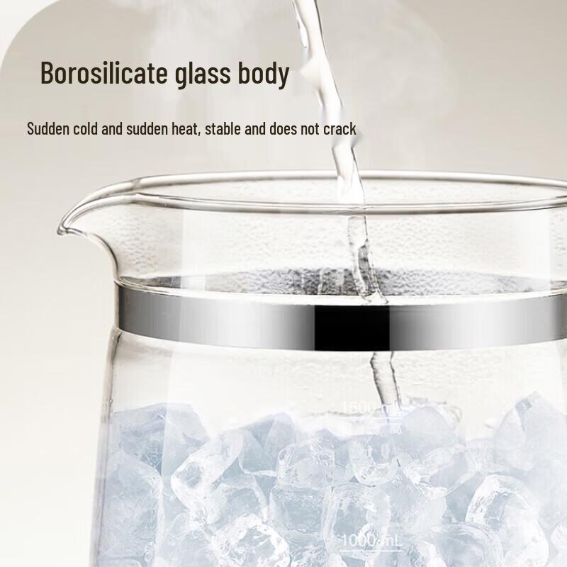 SUPOR 1.5L Inteligentny Szklany Czajnik Wellness