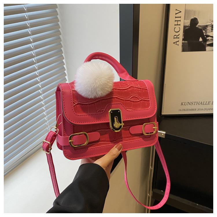 Spring 2024 Korean Style Stone Pattern Handbag - Trendy Women's Shoulder Bag