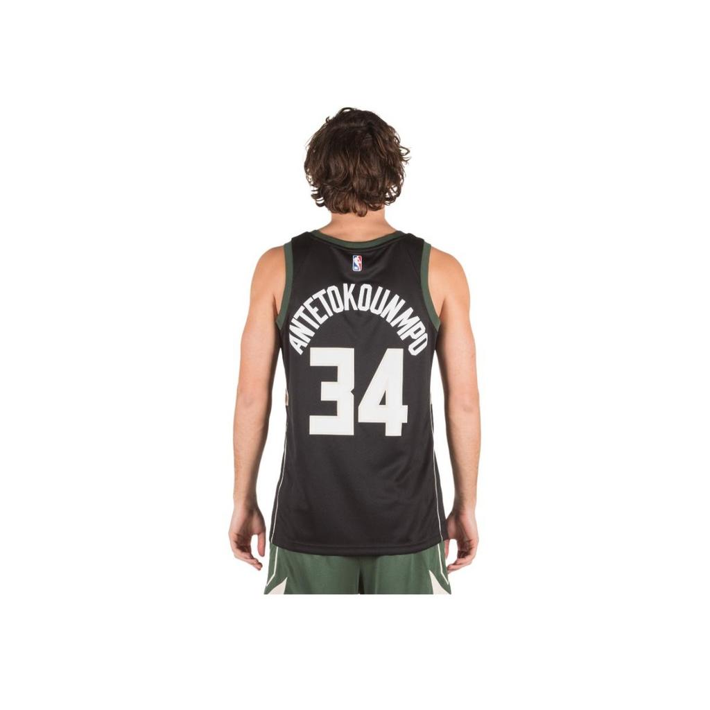 Nike X NBA Collaboration Comfortable Casual V-Neck Sleeveless Basketball Jersey Men Jersey Black 877212-010