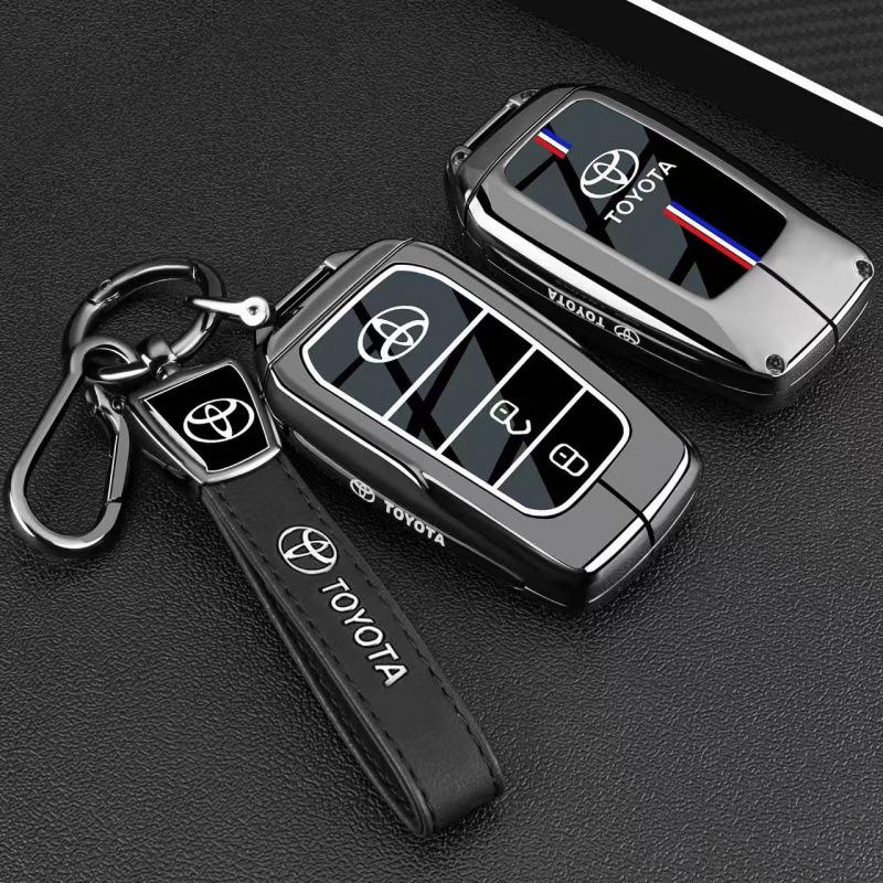 Suitable for Toyota Key Cover: Prado, Venza, Levin, Avalon, CHR Car Buckle Shell