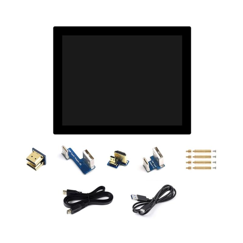 8inches Glass Panel IPS Screen 10 Point Touches LCD Screen 768*1024, Toughened Glass Capacitive Screen