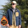 Men's Fleece Lined Hooded Outdoor Jacket