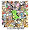 Cute Cartoon Animal Stickers (200 Sheets) for Kids: Waterproof Decorations for Journals, Planners, Cards, and Phone Cases