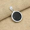 Blue Triplet Opal Gemstone Handmade Solid 925 Sterling Silver Jewelry Birthday Pendant For Her