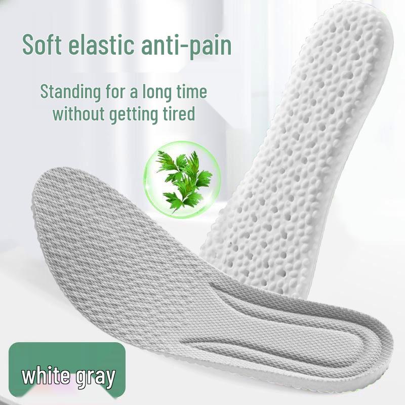 Odor-Resistant, Shock-Absorbing Insoles: Sweat-Absorbent and Deodorizing for Men and Women – Perfect for Long Standing and Military Training.