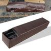 Brown PU Leather Trailer Hitch Cover Storage Bag BX88309, 1pc