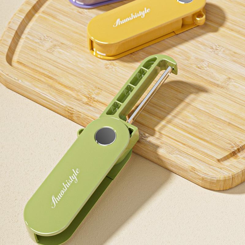 Peeling Tool Fruit Peeler New ABS Durable Manual Peeler Multifunctional Portable Foldable Peeler for Household Kitchen Tool