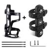 WEST BIKING Bicycle Water Bottle Holder Silicone Non-slip Straps Set MTB Road Bike Bottle Stand With Adaptor Cycling Accessories Cup Holders 5