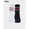 Fila Women's Mid-Calf Sports Socks (2 Pairs)