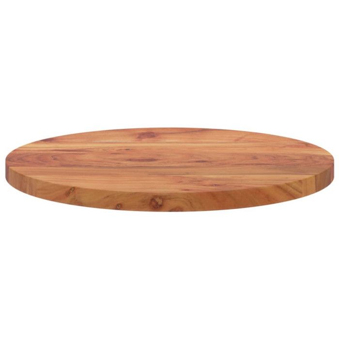 VidaXL Tabletop Ø60x2.5 Cm Round Solid Acacia Wood 370050