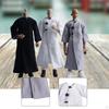 Miniature Coat Costume for Male Action Figure Doll Accessory, Trench And Pants 1/12 Scale