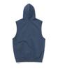 Thisisneverthat Felpa con cappuccio senza maniche con zip Deep Water