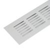 Lüftungsgitter Aluminiumlegierung Qualitätsmaterial Silber