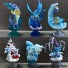 Re-Ment Diamond Dust Series Mini Figures Glaceon Alolan Ninetales Statues Anime Fans Surprise Gift Collect Toy