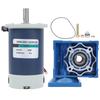 DC24V 7.5A 2100 R Min Worm Gear Reducer Motor 90W High Power