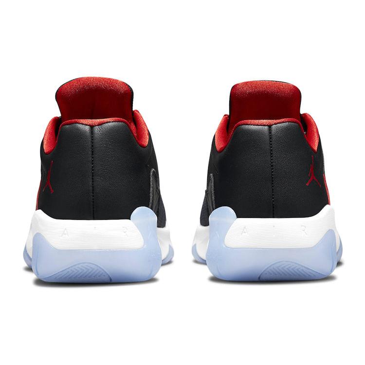 New JORDAN 11 Cmft Low Black Red White CW0784-006