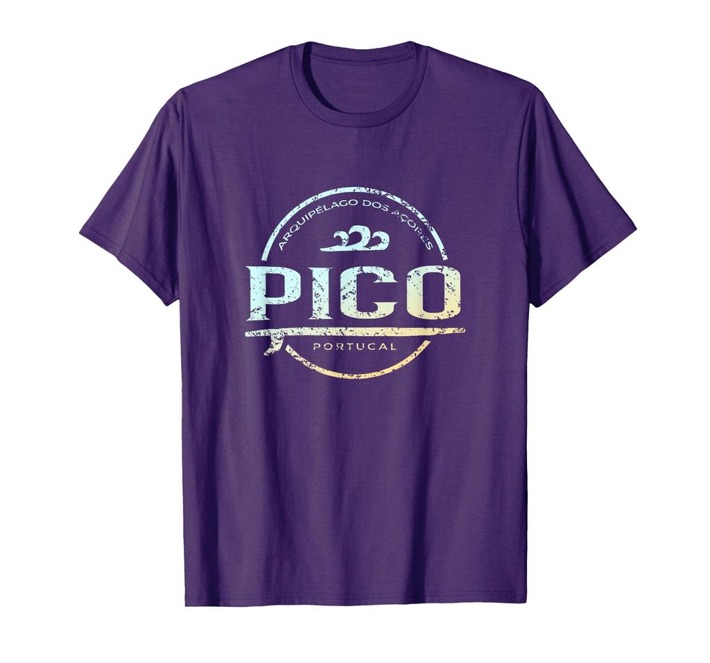 Pico Portugal Retro Pico Portugal Vintage Surf - T-Shirt