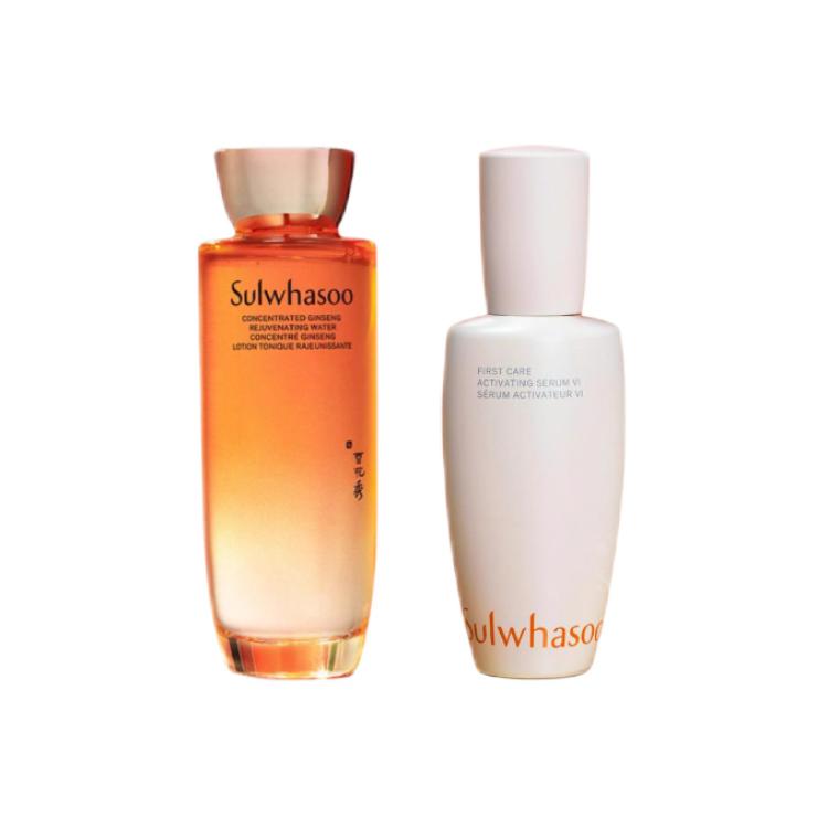 Sulwhasoo Timeless Firming Skincare Sets Soothing Hydrating Repairing Hydrating Water 150ml+Serum 90ml