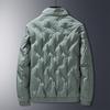 Herren Daunenjacke Winter Freizeit Stehkragen Verdickt Warm Winterkleidung Große Größe Weiße Entendaunenjacke Herren