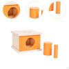 Object Permanence Box Coordination Training Fine Motor Skill Sensory Toy Wooden Block Early
