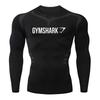 GYMSHARK Men's Quick Dry Long Sleeve Compression Training Shirt