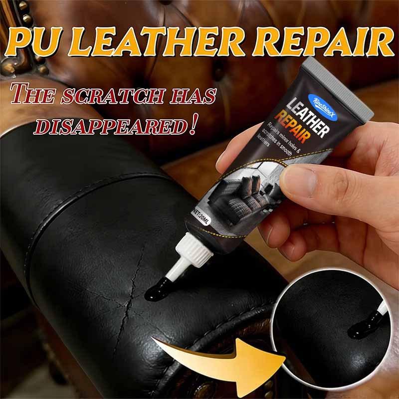 Starker Schuhsohlen-Reparaturkleber, Lederreparaturpaste 20ml – Füllstoff für Kratzer, Risse & Löcher, Stellt Schuhe, Taschen, Sofas wieder her, Einfach anzuwenden