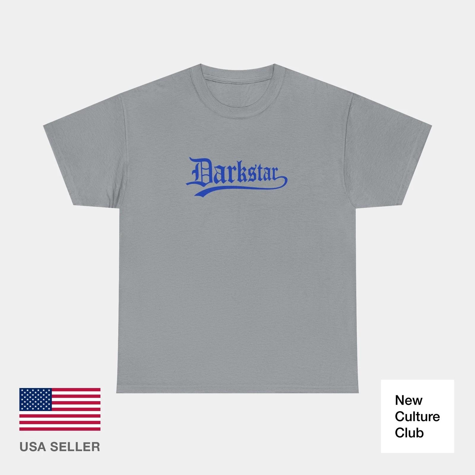Darkstar Text Skateboard Blue Many Colors Vintage Classic Skate TShirt Print XL