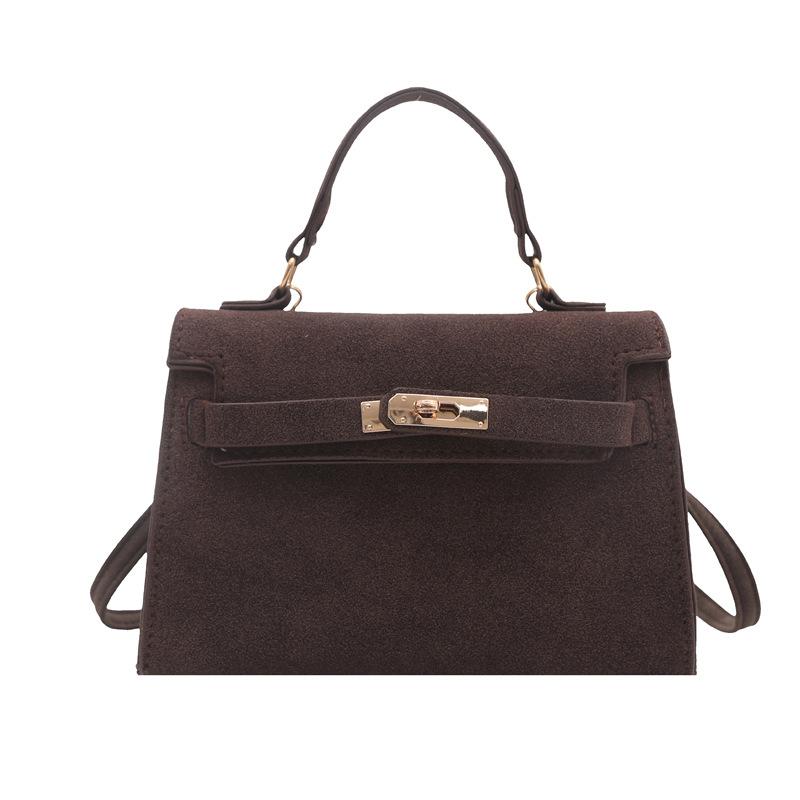 Borsa a tracolla quadrata piccola alla moda, nuova versione, portatile per ragazza, borsa messenger con texture premium