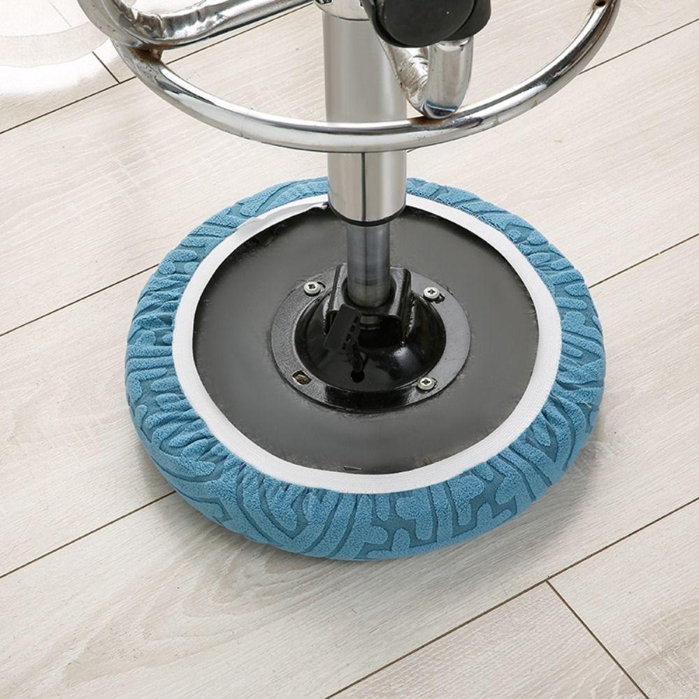 Slipcover Round Chair Cover Washable Stool Seat Cushion Cover  for Bar Swivel Chair