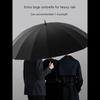 16 Bone High-end Automatic Reinforcement Thickening Strong Wind-resistant Sunny And Rainy Dual-use Long Handle Business Umbrella